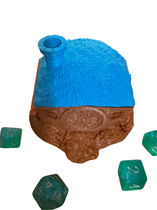 Halfling Dice Jail Cup with removable lid: Dungeons and Dragons, RPG, TRPPG