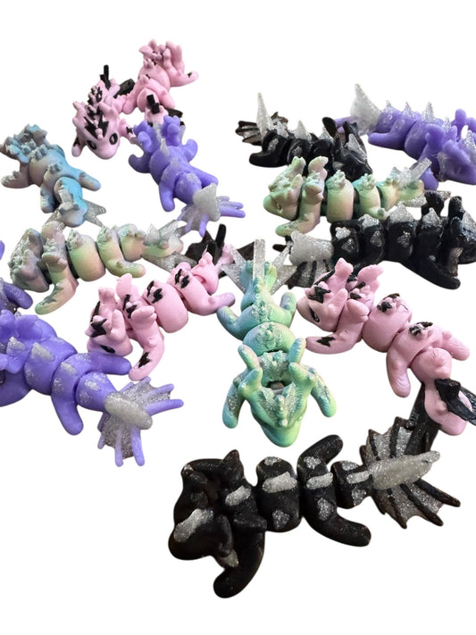 Mini Little Dragons articulated toy 3 years and up