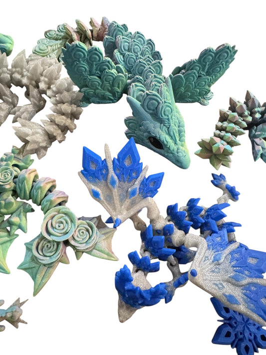 Articulated Dragon figure toys